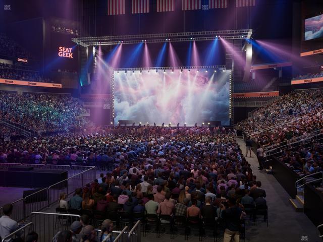 Official view from Section 112 at State Farm Arena
