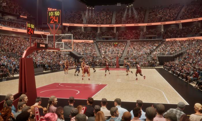 State Farm Arena - Section 113 L Seat View