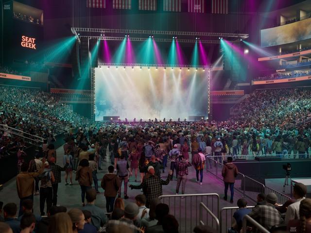 State Farm Arena - Section 115 L Seat View