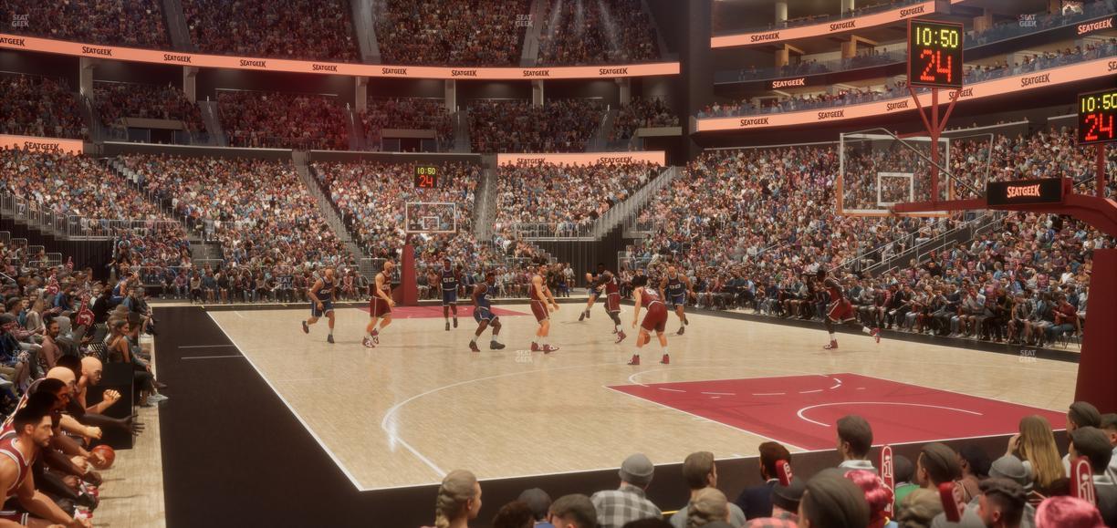 State Farm Arena - Section 115 L Seat View