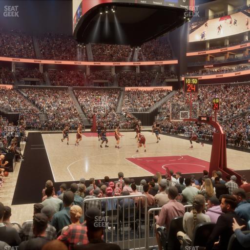 State Farm Arena - Section 115 L Seat View