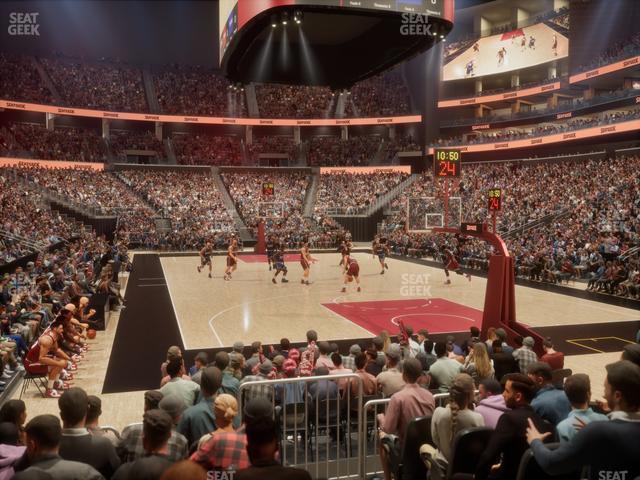 State Farm Arena - Section 115 L Seat View
