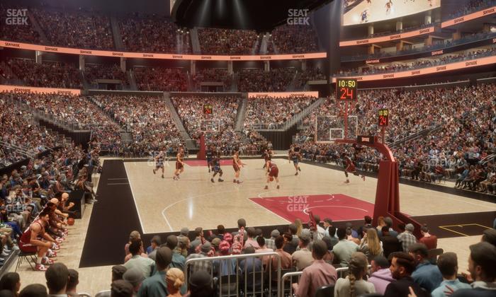 State Farm Arena - Section 115 L Seat View