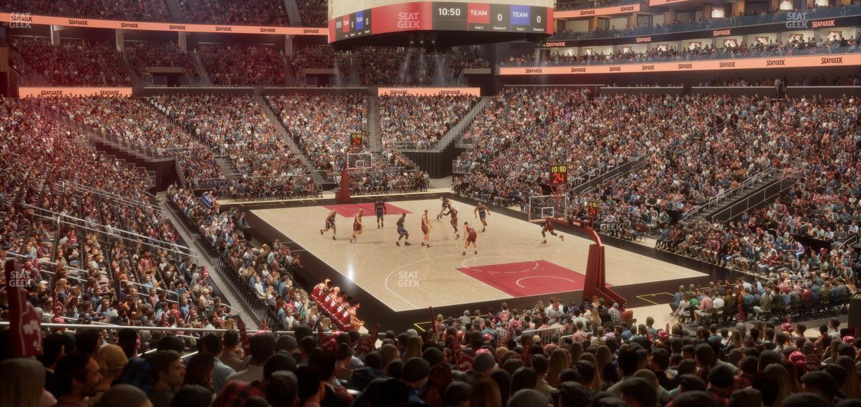 State Farm Arena - Section 115 Seat View