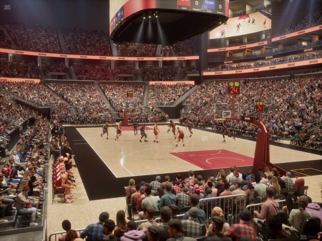 State Farm Arena - Section 115 Seat View