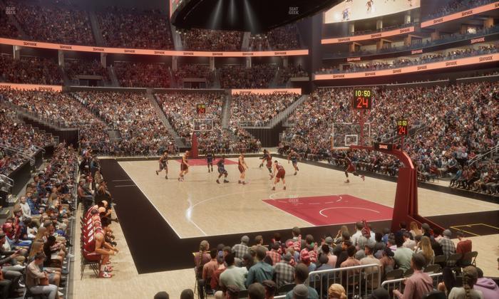 State Farm Arena - Section 115 Seat View