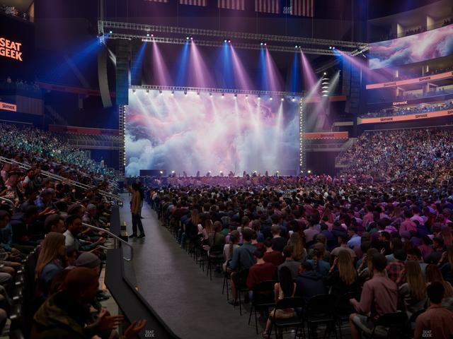 Official view from Section 116 at State Farm Arena