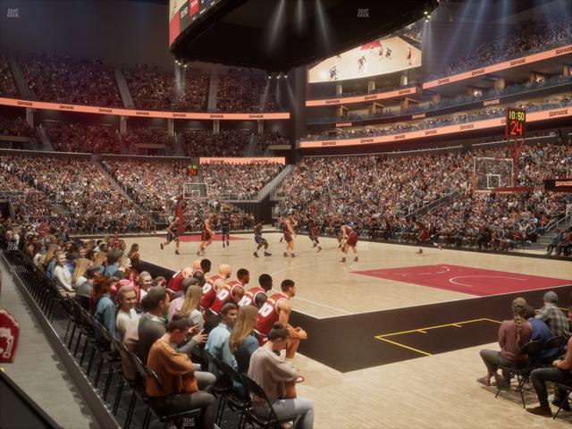 State Farm Arena - Section 116 Seat View