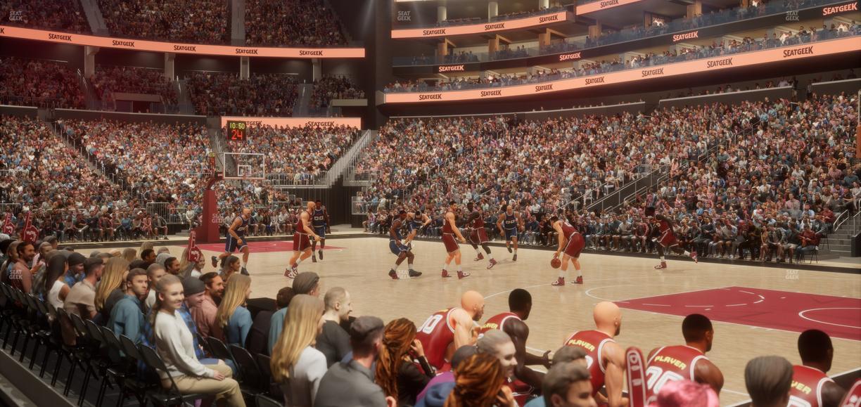 State Farm Arena - Section 117 Seat View