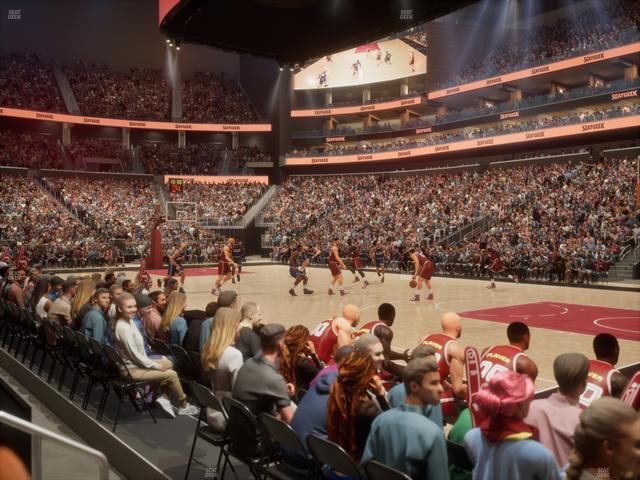 State Farm Arena - Section 117 Seat View