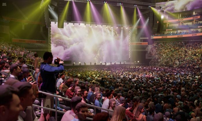 State Farm Arena - Section 117 Seat View