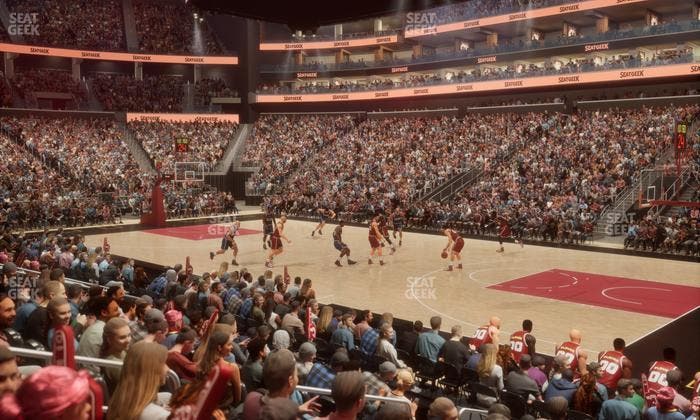 State Farm Arena - Section 117 Seat View