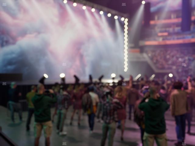 Official view from Section 120 at State Farm Arena
