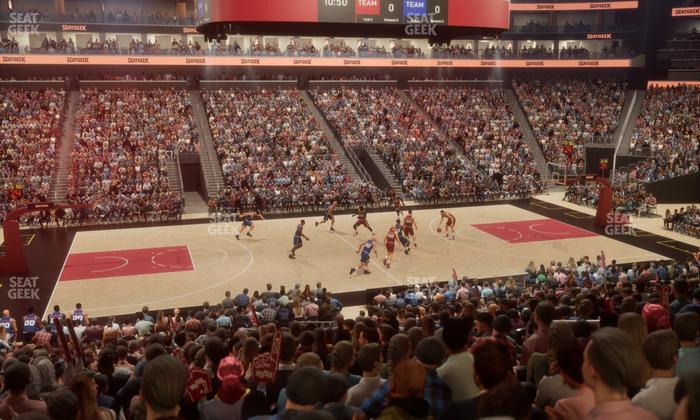 State Farm Arena - Section 120 Seat View