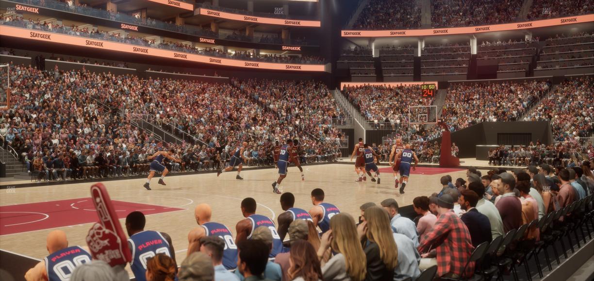 State Farm Arena - Section 121 Seat View