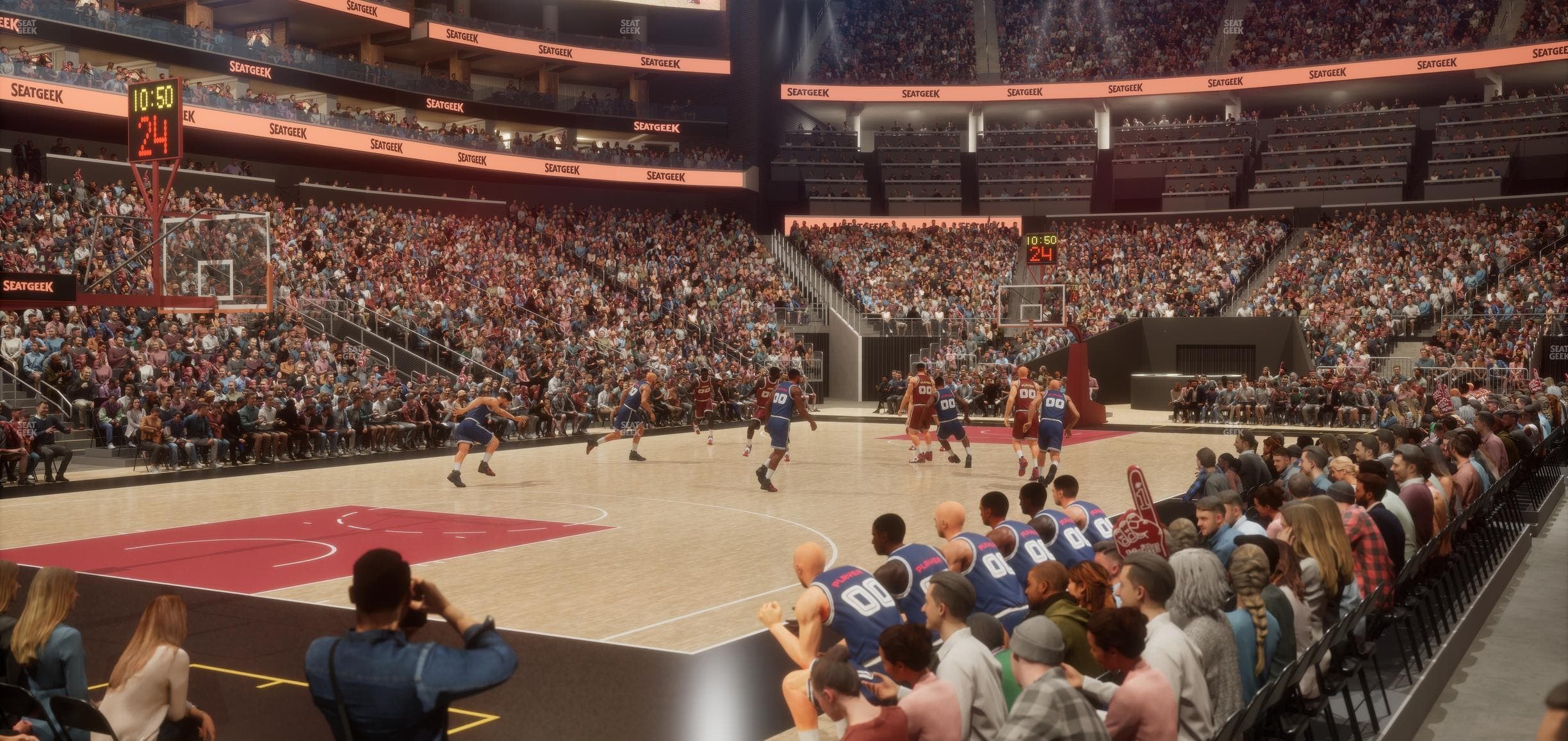 State Farm Arena - Section 122 Seat View