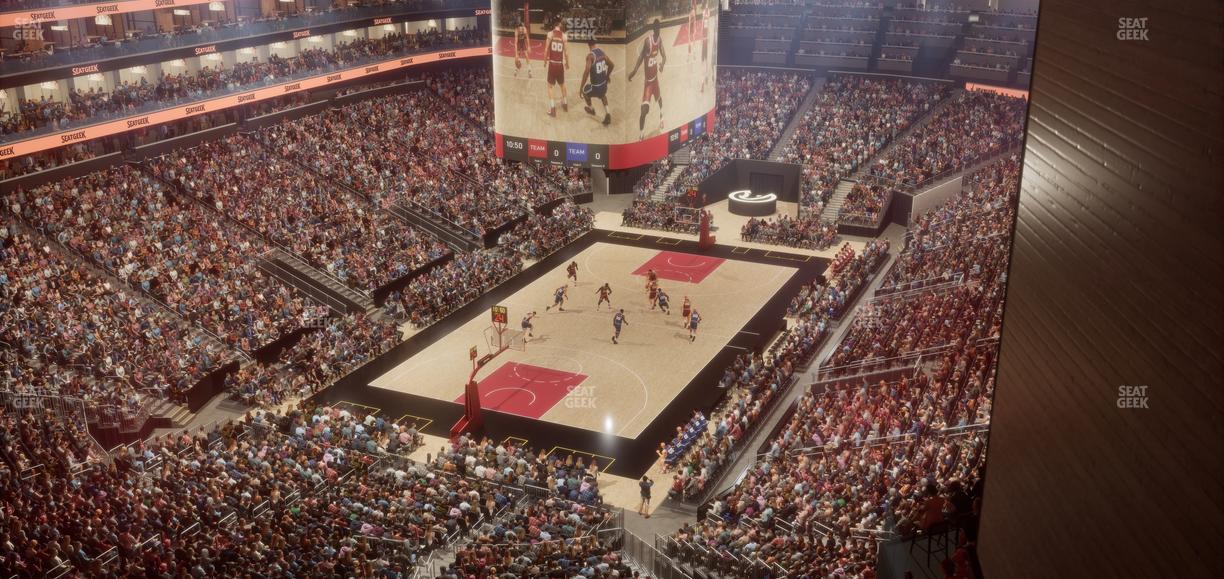 State Farm Arena - Section 201 Seat View