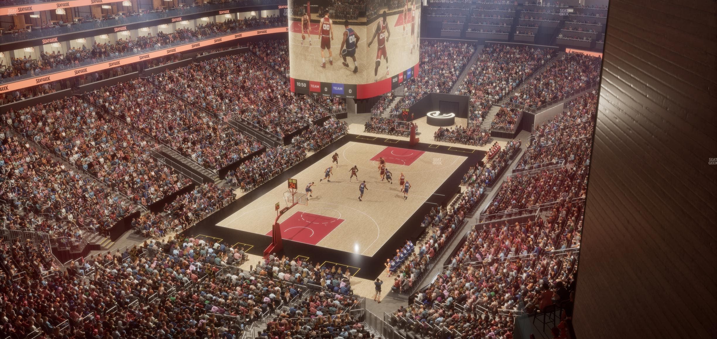 State Farm Arena - Section 201 Seat View