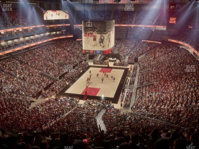 State Farm Arena - Section 202 Seat View