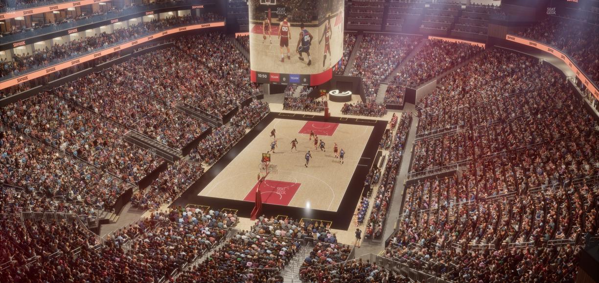 State Farm Arena - Section 202 Seat View