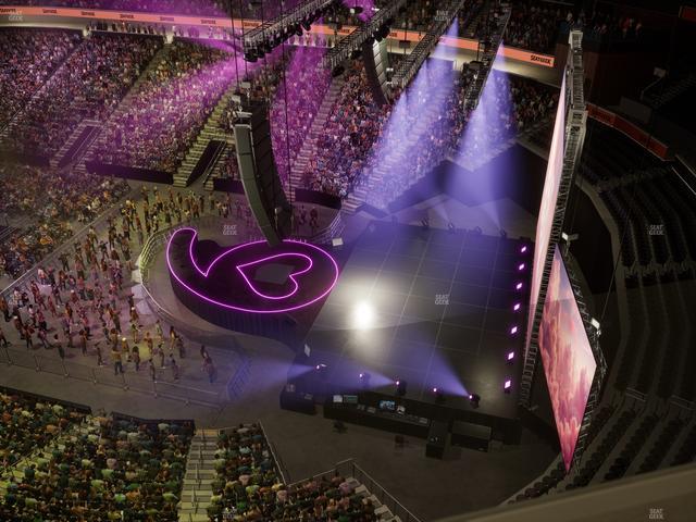 State Farm Arena - Section 206 Seat View State Farm Arena - Section 206 Seat View