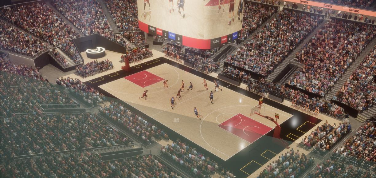 State Farm Arena - Section 206 Seat View