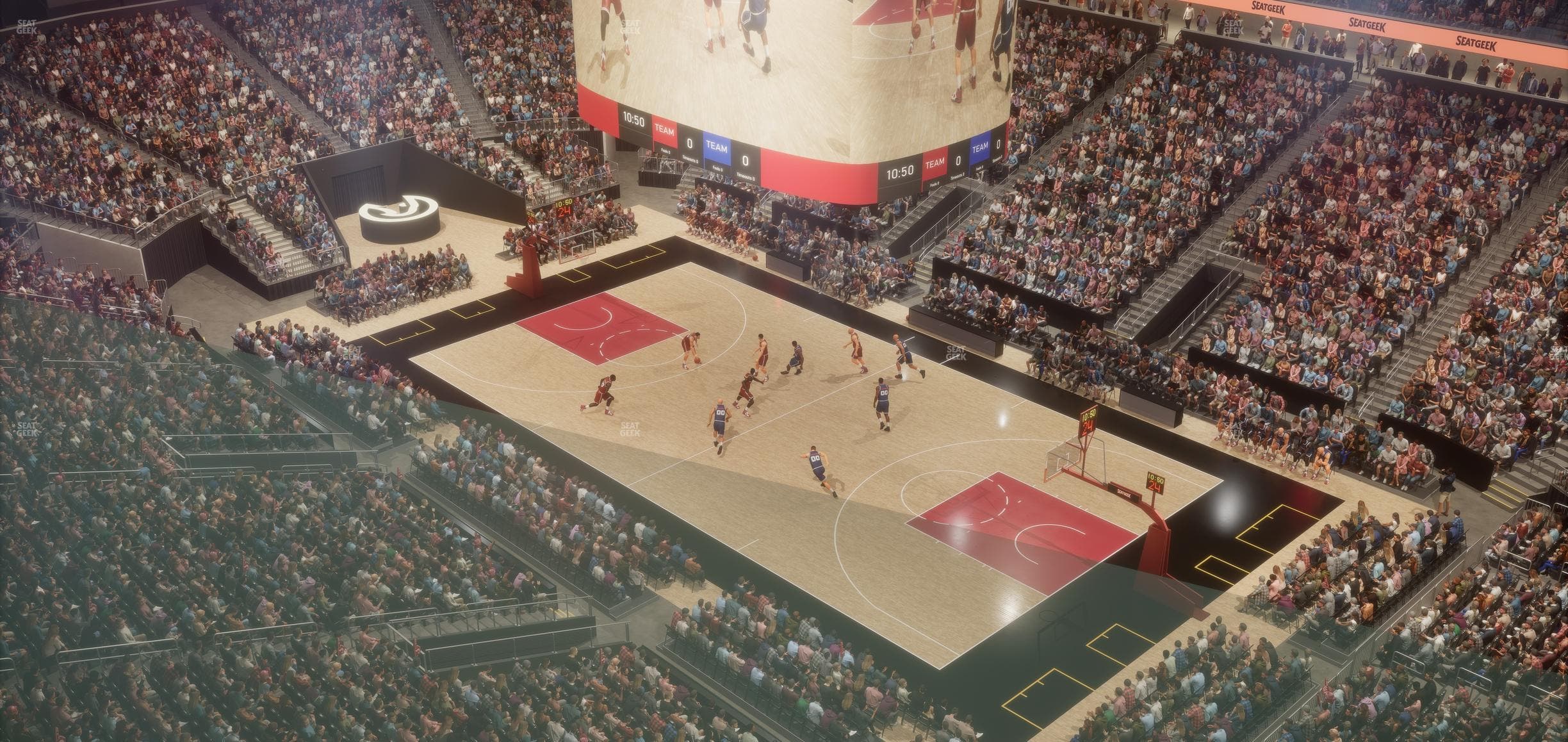 State Farm Arena - Section 206 Seat View