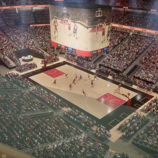 State Farm Arena - Section 206 Seat View
