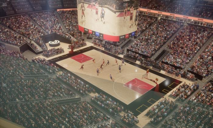 State Farm Arena - Section 206 Seat View