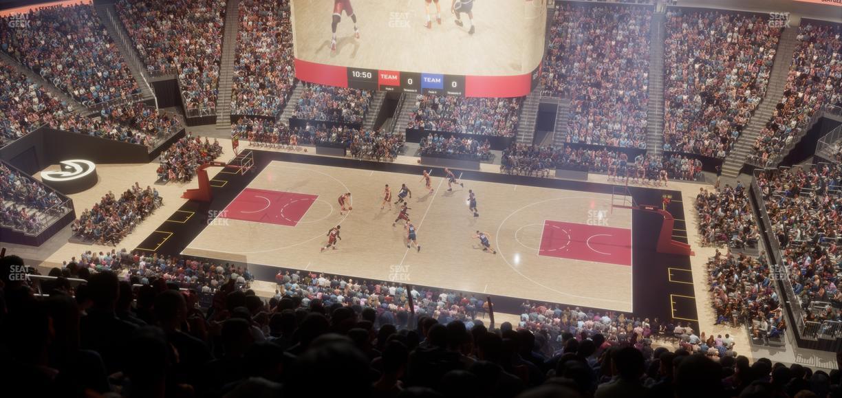 State Farm Arena - Section 208 Seat View