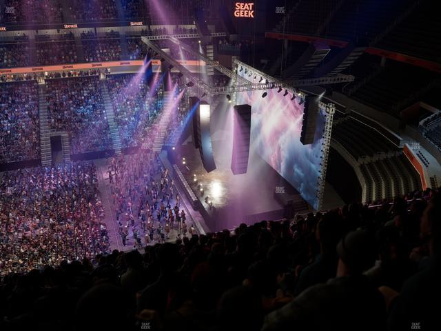 Official view from Section 208 at State Farm Arena