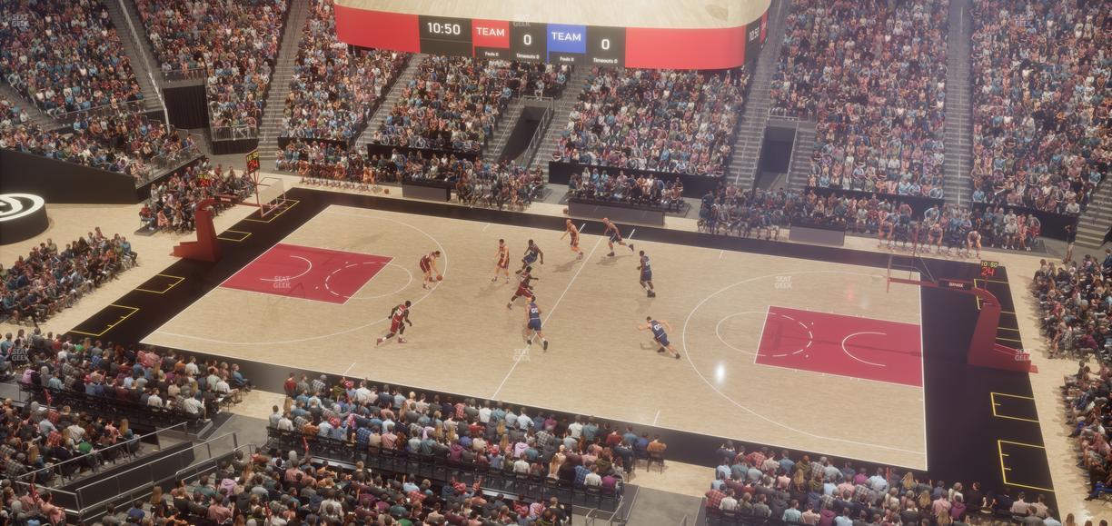 State Farm Arena - Section 208 Seat View