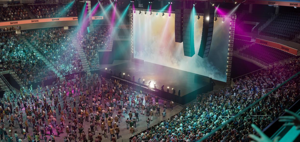 State Farm Arena - Section 210 Seat View