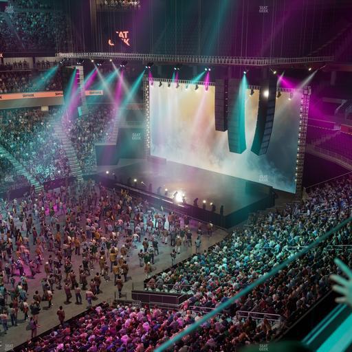 State Farm Arena - Section 210 Seat View