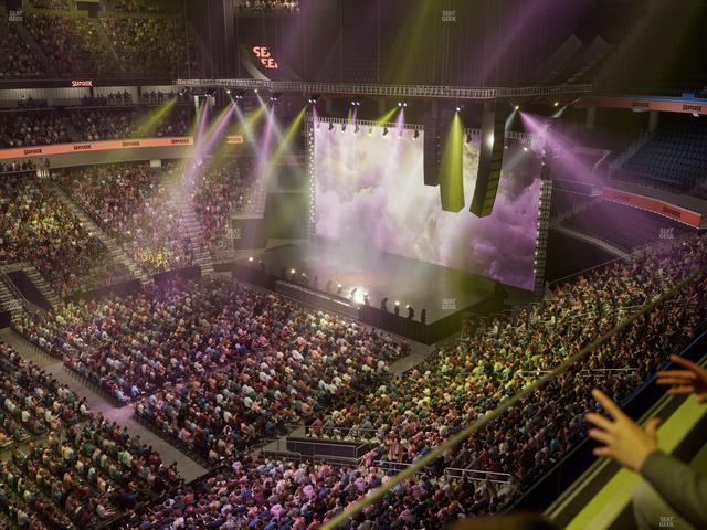 State Farm Arena - Section 210 Seat View