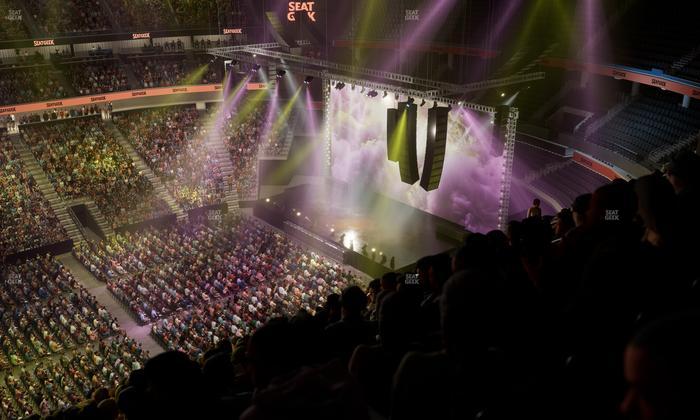 State Farm Arena - Section 210 Seat View