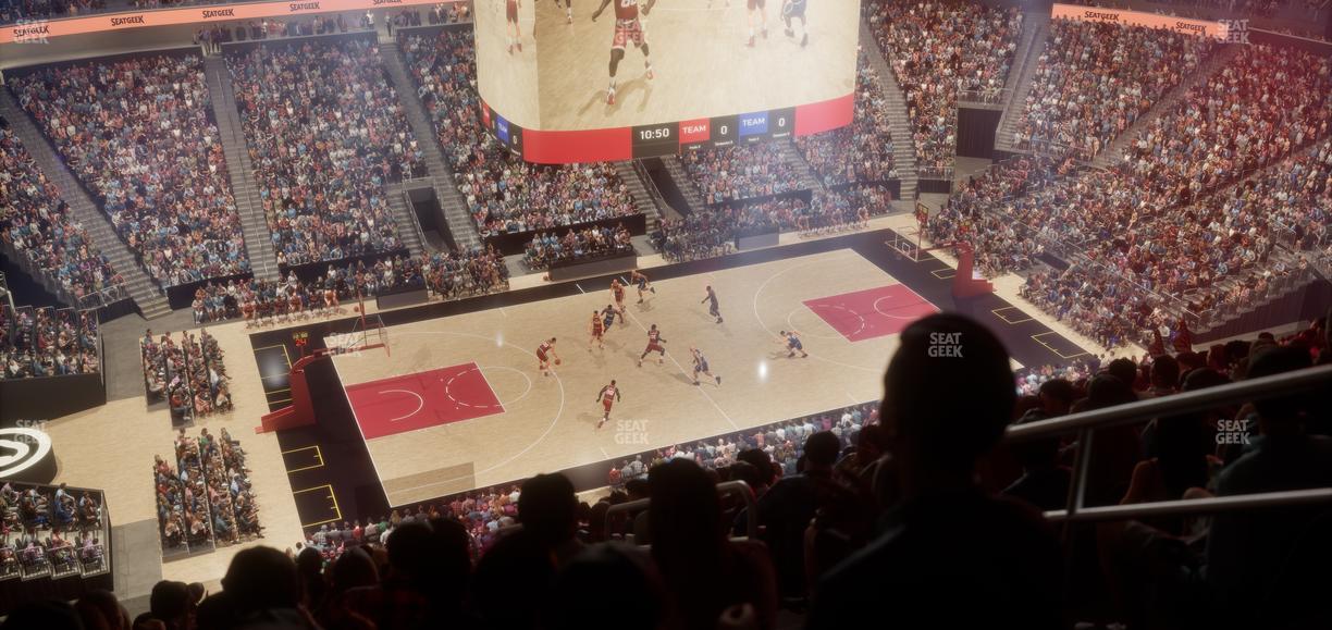 State Farm Arena - Section 211 Seat View