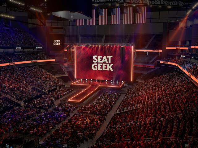 State Farm Arena - Section 213 Seat View State Farm Arena - Section 213 Seat View