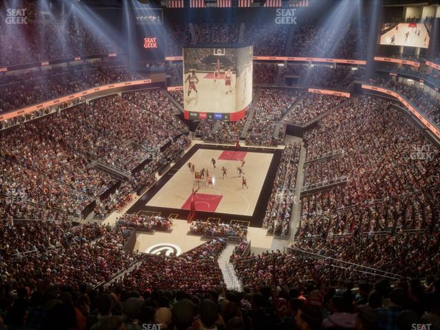 State Farm Arena - Section 214 Seat View