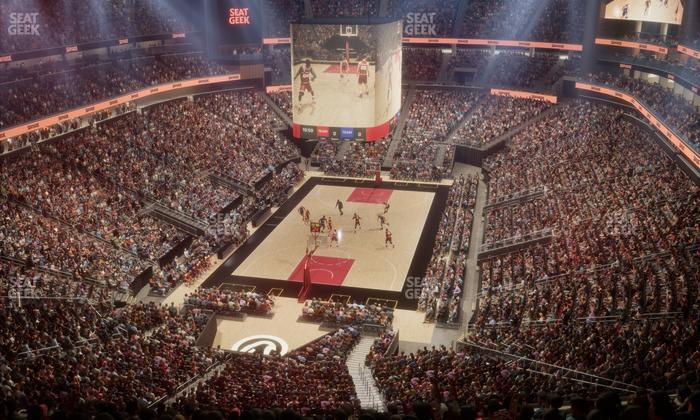 State Farm Arena - Section 214 Seat View