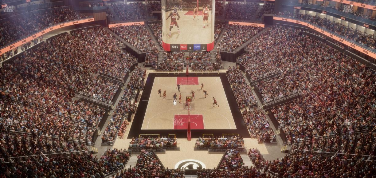 State Farm Arena - Section 215 Seat View