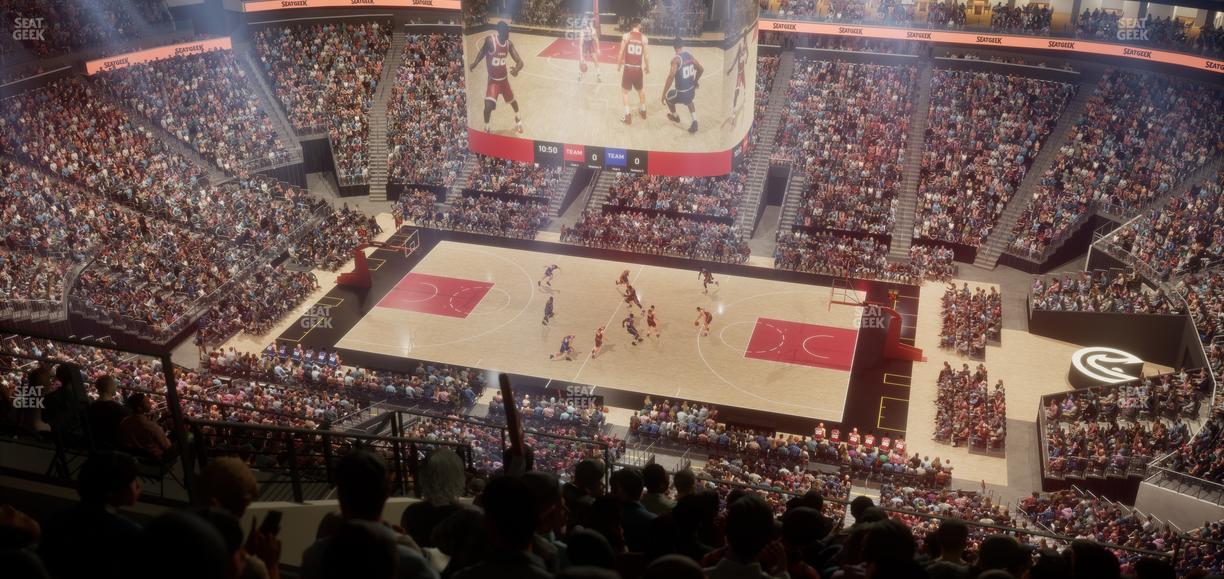 State Farm Arena - Section 221 Seat View