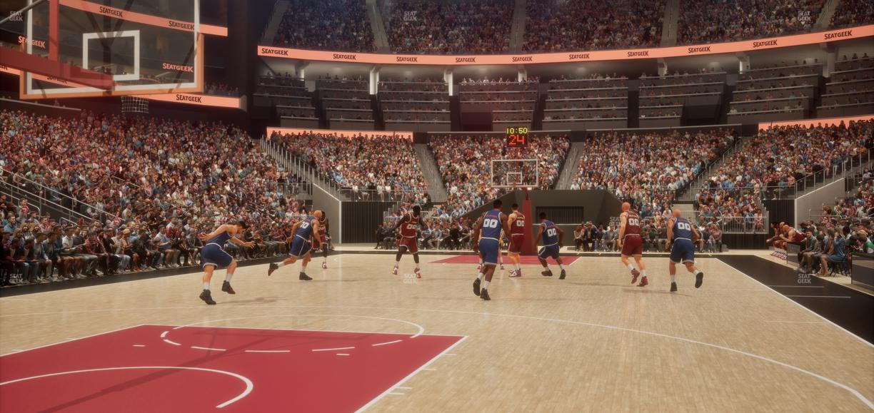 State Farm Arena - Section Floor 1 Seat View