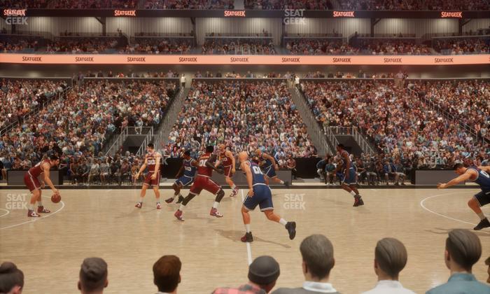 State Farm Arena - Section Floor 4 Seat View