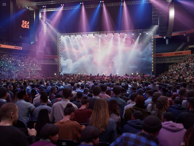 State Farm Arena - Section Floor 4 Seat View