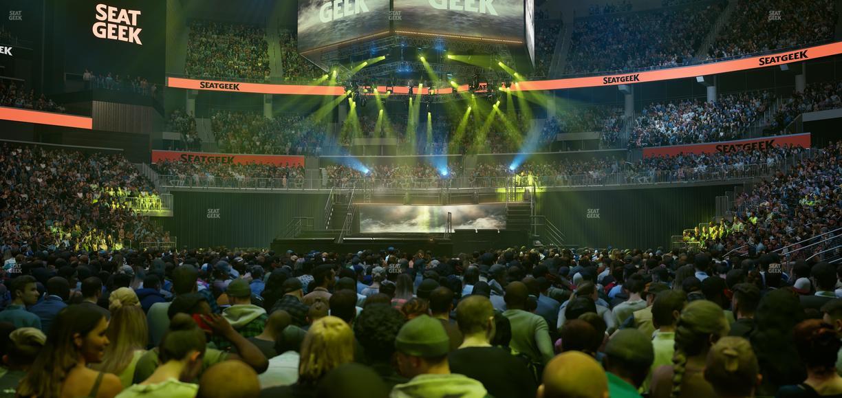 State Farm Arena - Section Floor 4 Seat View