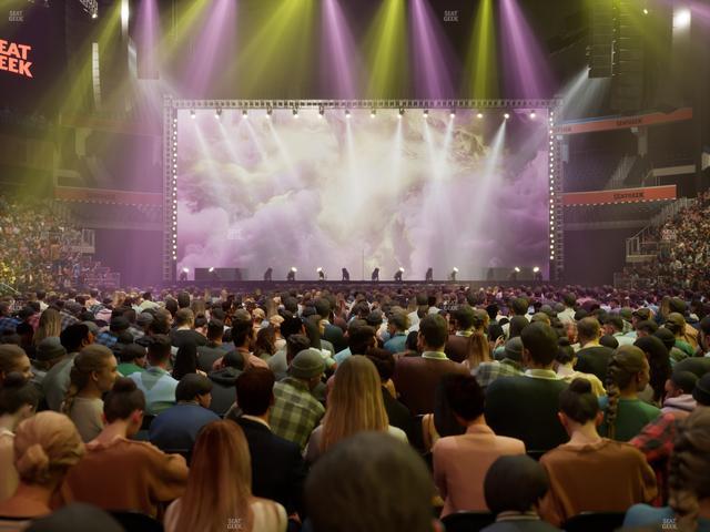 State Farm Arena - Section Floor 5 Seat View