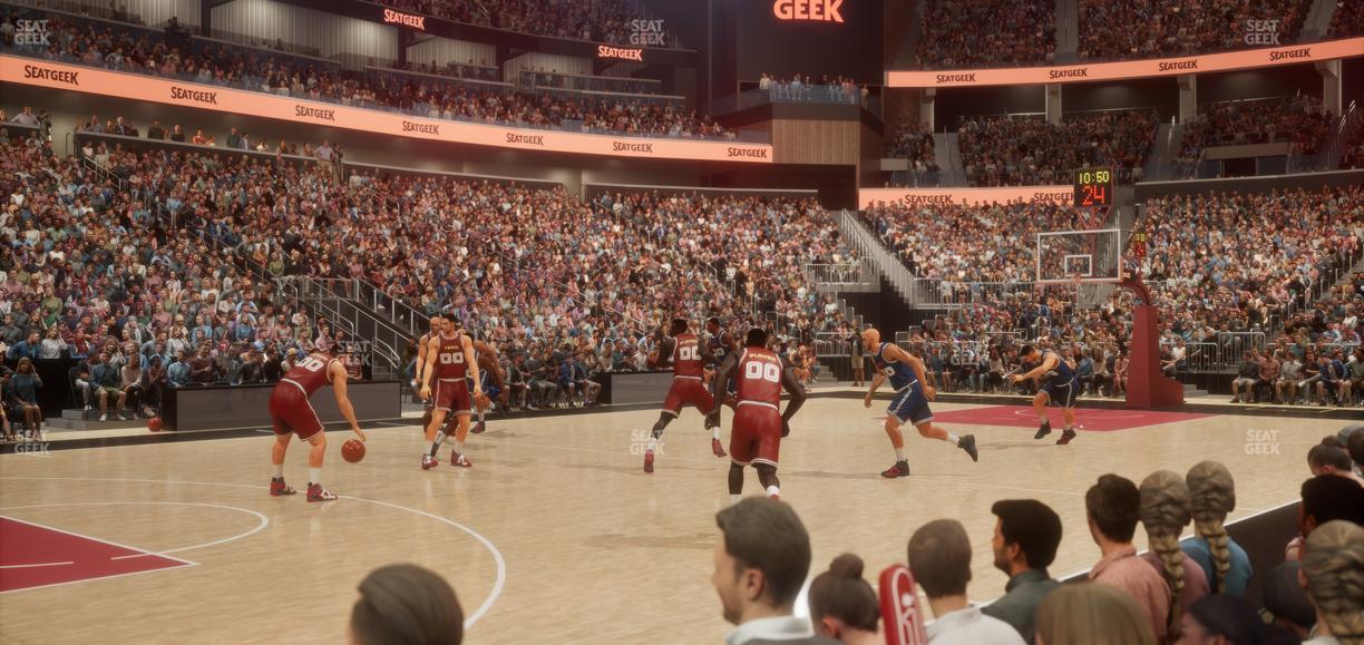 State Farm Arena - Section Floor 5 Seat View