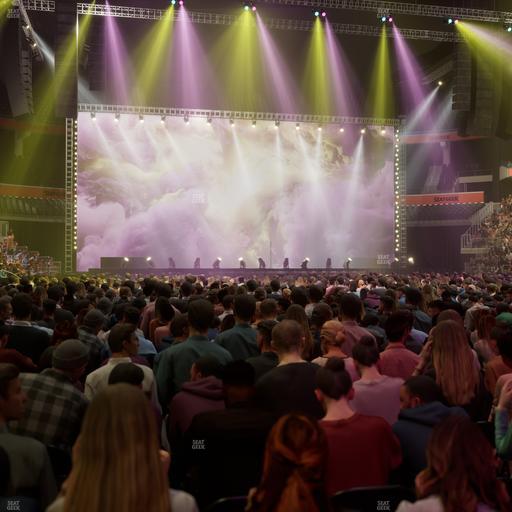 State Farm Arena - Section Floor 6 Seat View