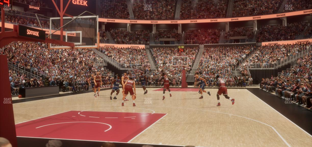 State Farm Arena - Section Floor 6 Seat View